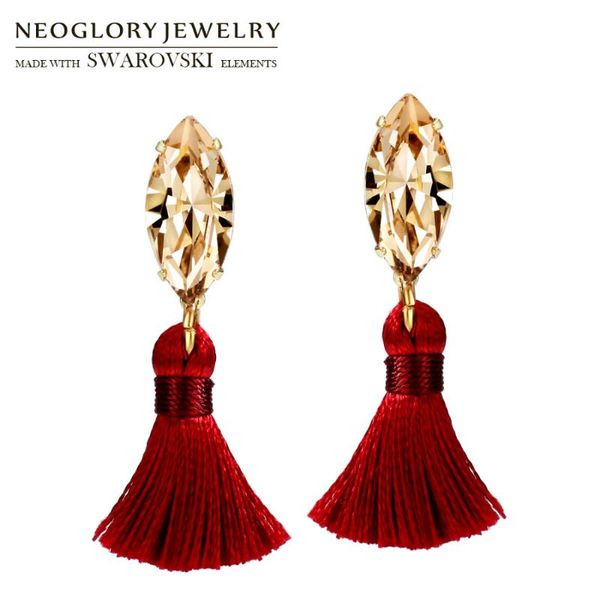 neoglory zircon & tassels long drop earrings oval stone geometric design office lady daily party gift for classic cute sale dangle chandelie, Silver
neoglory zircon & tassels long drop earrings oval stone geometric design office lady daily party gift for classic cute sale dangle chandelie, Silver