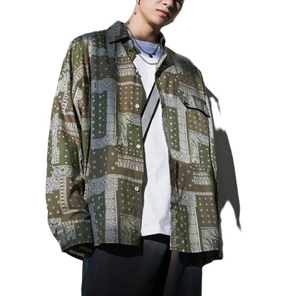 vintage print long sleeves men's casual fashion shirt 3 colors 100% cotton men shirts blouse harajuku cool streetwear, White;black
vintage print long sleeves men's casual fashion shirt 3 colors 100% cotton men shirts blouse harajuku cool streetwear, White;black