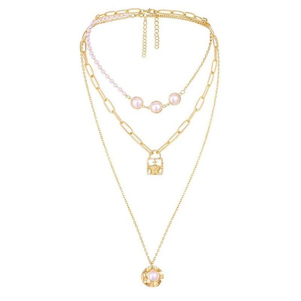 pc elegant necklace fashionable neck chain chic decoration (golden) party favor 
pc elegant necklace fashionable neck chain chic decoration (golden) party favor