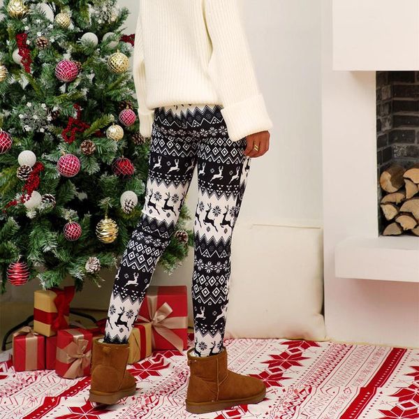 women's pants & capris winter elastic women casual xmas black plus size leggings efinny christmas elk print trousers, Black;white
women's pants & capris winter elastic women casual xmas black plus size leggings efinny christmas elk print trousers, Black;white