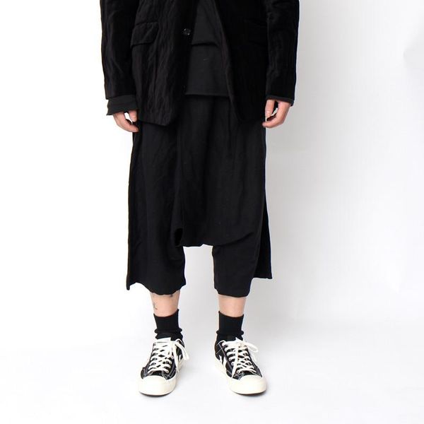 spring and summer retro harem pants men trendy european american street fashion cotton linen cropped men's, Black
spring and summer retro harem pants men trendy european american street fashion cotton linen cropped men's, Black