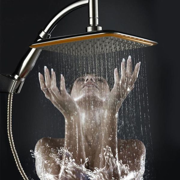 bathroom shower sets pressurized square fixed showerheads 360 degree rotate rainfall head adopt flow control pressure technology
bathroom shower sets pressurized square fixed showerheads 360 degree rotate rainfall head adopt flow control pressure technology