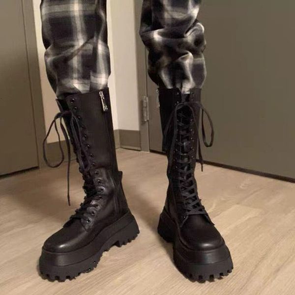 dress shoes female winter combat boots black motorcycle thick riding rent-up middle high shoes vcud
dress shoes female winter combat boots black motorcycle thick riding rent-up middle high shoes vcud