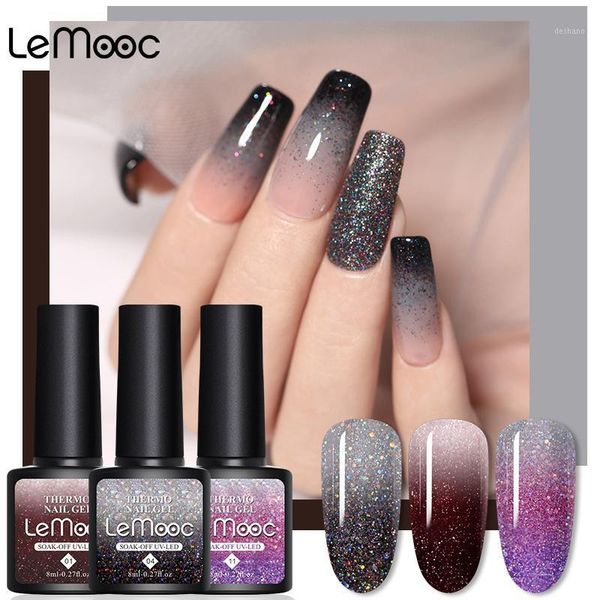 8.0ml gel nail polish temperature change glitter color manicures set art semi permanent uv led varnish1, Red;pink
8.0ml gel nail polish temperature change glitter color manicures set art semi permanent uv led varnish1, Red;pink