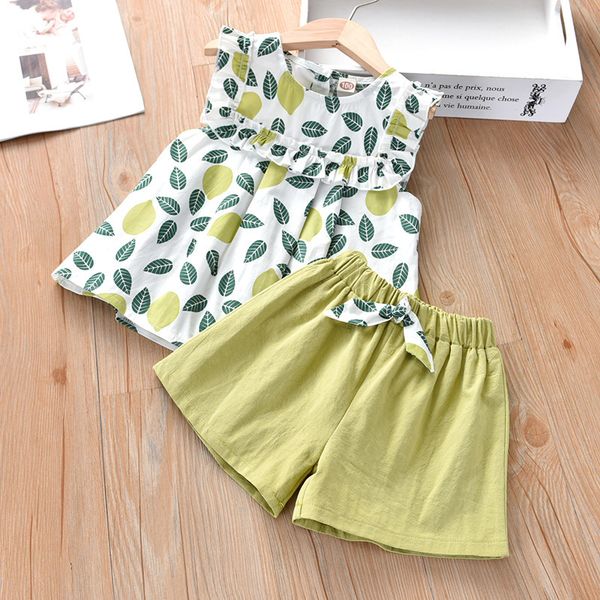 girls clothes suit for 2-6years old baby girl print + shorts casual 2pcs summer set children 210515, White
girls clothes suit for 2-6years old baby girl print + shorts casual 2pcs summer set children 210515, White