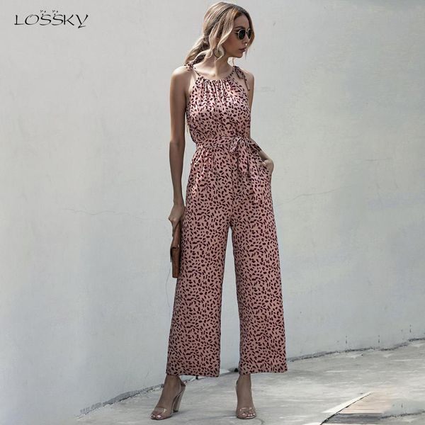 rompers womens jumpsuit summer floral casual black bow halter backless wide leg ladies one piece outfit women clothes belt 2021, Black;white
rompers womens jumpsuit summer floral casual black bow halter backless wide leg ladies one piece outfit women clothes belt 2021, Black;white