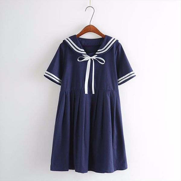 autumn summer cotton line womens dresses sailor collar college sweet striped pure girls, Black;gray
autumn summer cotton line womens dresses sailor collar college sweet striped pure girls, Black;gray
