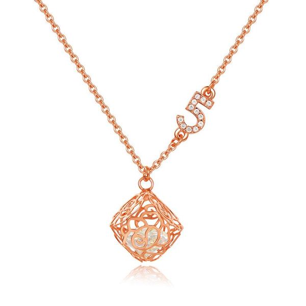 pendant necklaces fashion female crystal necklace zinc alloy chain gold rose pattern for women jewelry gift, Silver
pendant necklaces fashion female crystal necklace zinc alloy chain gold rose pattern for women jewelry gift, Silver