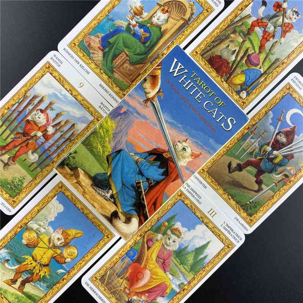 hay house new tarot deck oracles cards mysterious divination of white cats tarot cards for women girls board game dixit
hay house new tarot deck oracles cards mysterious divination of white cats tarot cards for women girls board game dixit