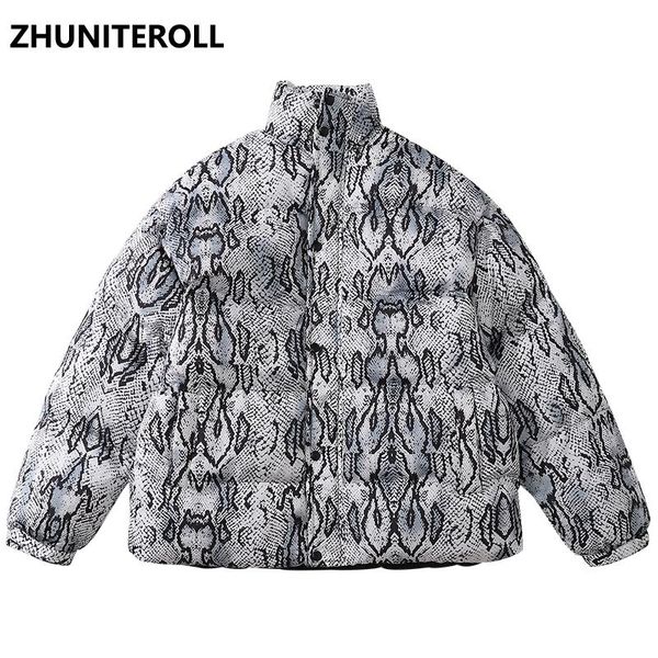 men's down & parkas harajuku mens hip hop parka jacket streetwear snake skin print coat cotton windbreaker winter padded warm outwear, Black
men's down & parkas harajuku mens hip hop parka jacket streetwear snake skin print coat cotton windbreaker winter padded warm outwear, Black