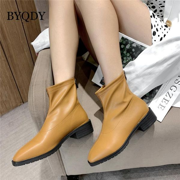 boots byqdy back zipper ankle pu leather square heel ladies casual outside toe shoes basic med women, Black
boots byqdy back zipper ankle pu leather square heel ladies casual outside toe shoes basic med women, Black