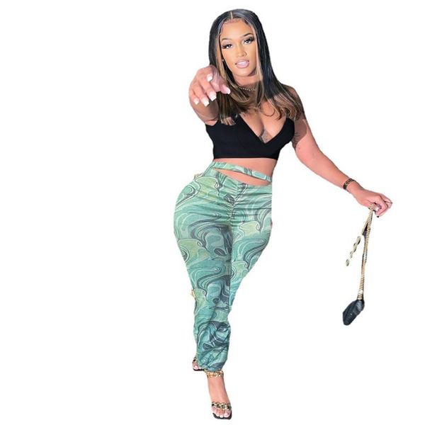 women's pants & capris kn0620, Black;white 
women's pants & capris kn0620, Black;white