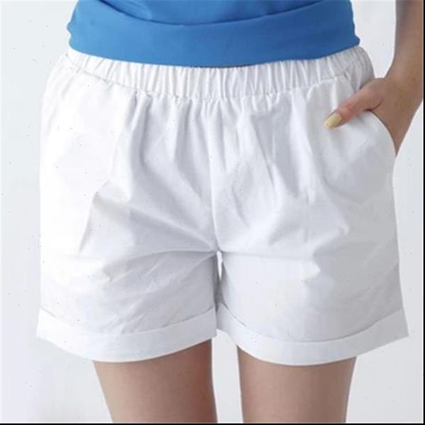 womens shorts female plus size summer mid elastic waist solid straight pleated 100% cotton breathable woman oversized sweat, White;black
womens shorts female plus size summer mid elastic waist solid straight pleated 100% cotton breathable woman oversized sweat, White;black