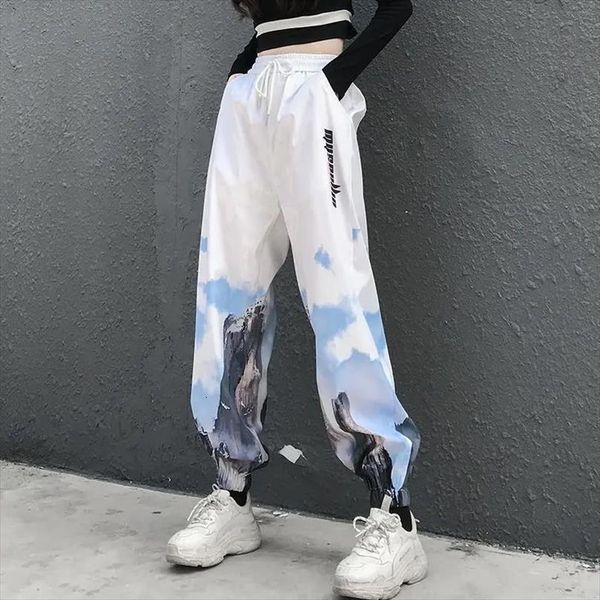 spring and summer casual loose women capri footed overalls high waisted thin all match ins tide printed female harem pants, Black;white
spring and summer casual loose women capri footed overalls high waisted thin all match ins tide printed female harem pants, Black;white