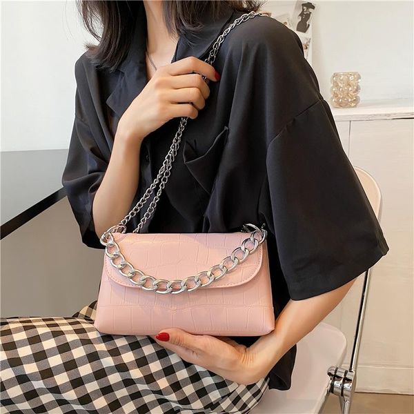 shoulder bags fashion chain female bag 2021 handbag retro stone pattern women's simple messenger
shoulder bags fashion chain female bag 2021 handbag retro stone pattern women's simple messenger