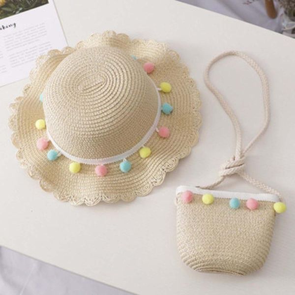 hair accessories #48 2021 kids girls straw hat toddler baby hairball beach sun with shoulder bag summer child set casquette enfant, Slivery;white
hair accessories #48 2021 kids girls straw hat toddler baby hairball beach sun with shoulder bag summer child set casquette enfant, Slivery;white