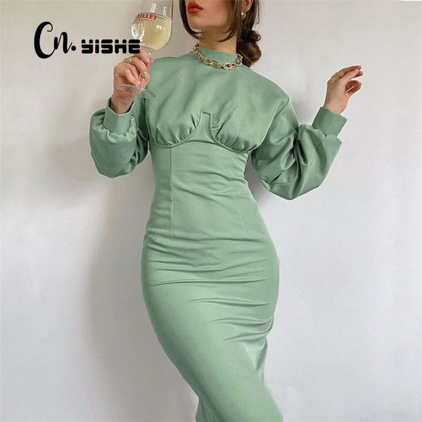 cnyishe fashion streetwear french romance retro dress women bodycon party midi dresses female winter solid warm dress vestidos 210419, Black;gray
cnyishe fashion streetwear french romance retro dress women bodycon party midi dresses female winter solid warm dress vestidos 210419, Black;gray
