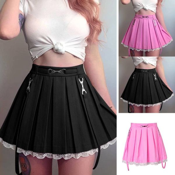 skirts s-xl plaid summer women skirt 2021 high waist stitching student pleated cute sweet girls dance mini, Black
skirts s-xl plaid summer women skirt 2021 high waist stitching student pleated cute sweet girls dance mini, Black