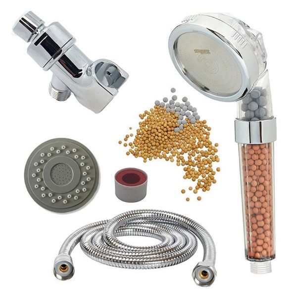 handheld filter stone shower head with replacement hose and bracket 3-setting high pressure water saving showerhead kit bathroom sets
handheld filter stone shower head with replacement hose and bracket 3-setting high pressure water saving showerhead kit bathroom sets