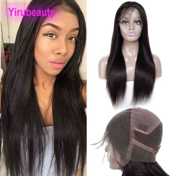 brazilian unprocsed hu 9a 210% density 150% straight virgin lace wigs with baby hair pre plucked natural color, Black
brazilian unprocsed hu 9a 210% density 150% straight virgin lace wigs with baby hair pre plucked natural color, Black