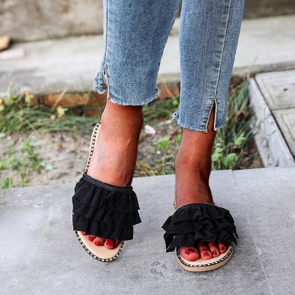 sandals fashion 2021 summer shoes designer women slippers outside beach slides ladies literary flat-heeled, Black
sandals fashion 2021 summer shoes designer women slippers outside beach slides ladies literary flat-heeled, Black