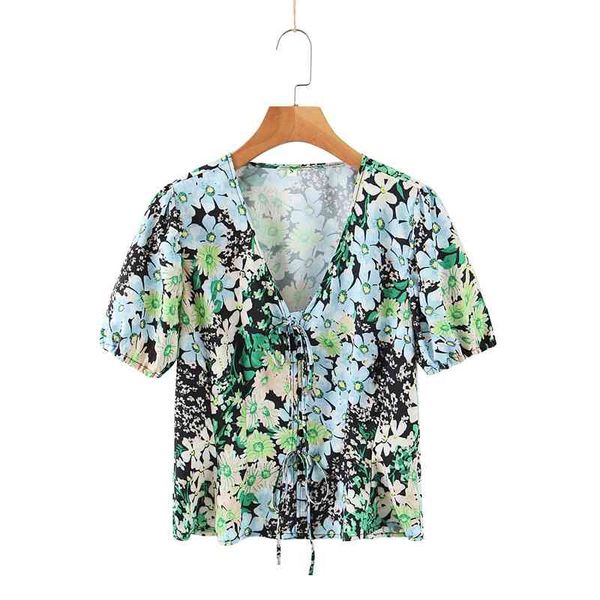 casual women v neck floral blouse short sleeve pullover shirts ladies lace up summer xz2325 210525, White
casual women v neck floral blouse short sleeve pullover shirts ladies lace up summer xz2325 210525, White
