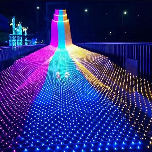 strings led net mesh string light 1.5x1.5m 3x2m 6x4m 8 modes 220v fairy decorative lights for christmas wedding square park decoration
strings led net mesh string light 1.5x1.5m 3x2m 6x4m 8 modes 220v fairy decorative lights for christmas wedding square park decoration