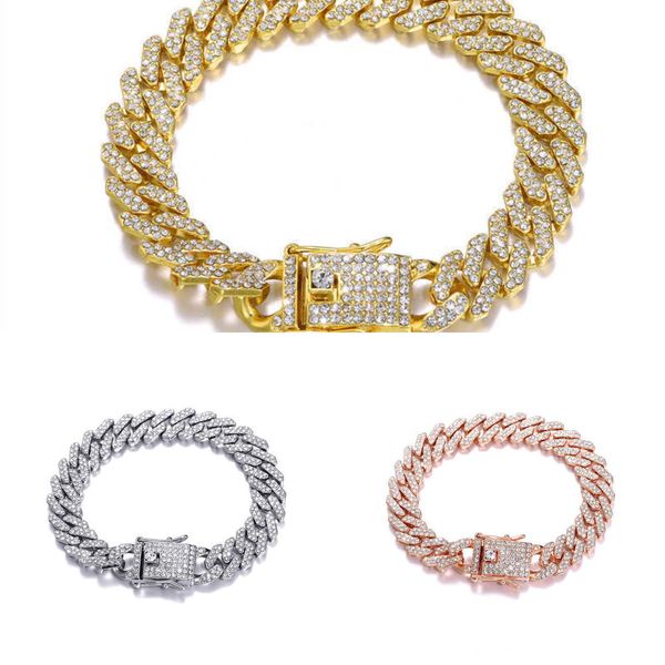 men's and women's hip-hop jewelry, 12mm, iced rhinestones, thick, cuban bracelets, necklaces, iced necklaces q0809, Silver
men's and women's hip-hop jewelry, 12mm, iced rhinestones, thick, cuban bracelets, necklaces, iced necklaces q0809, Silver