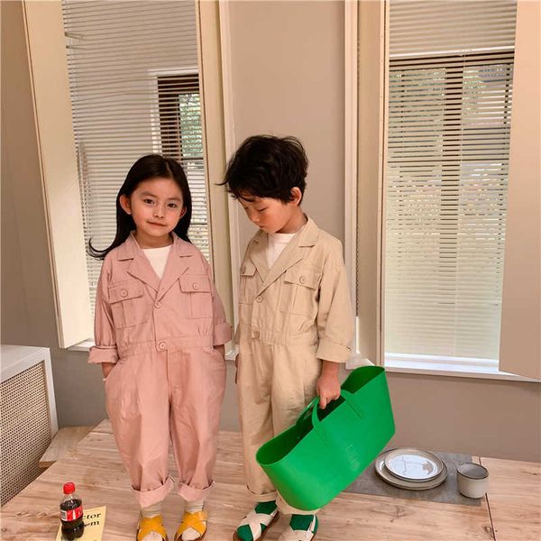 korean style boys and girls casual solid color s cotton loose bodysuits 2-7y 210722, Blue
korean style boys and girls casual solid color s cotton loose bodysuits 2-7y 210722, Blue
