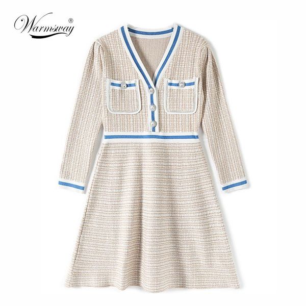 casual dresses 2021 spring dress buttons v-neck slim a-line long sleeve temperament knitted women sweater office lady c-066, Black;gray
casual dresses 2021 spring dress buttons v-neck slim a-line long sleeve temperament knitted women sweater office lady c-066, Black;gray