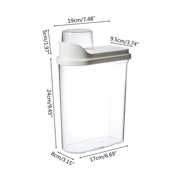 storage bottles & jars 2.5l food container plastic kitchen refrigerator grain rice 27re
storage bottles & jars 2.5l food container plastic kitchen refrigerator grain rice 27re