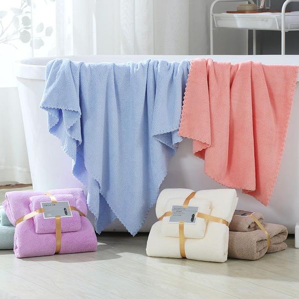 towel coral fleece set soft absorbent quick-drying hair dry for men and women home comfort
towel coral fleece set soft absorbent quick-drying hair dry for men and women home comfort