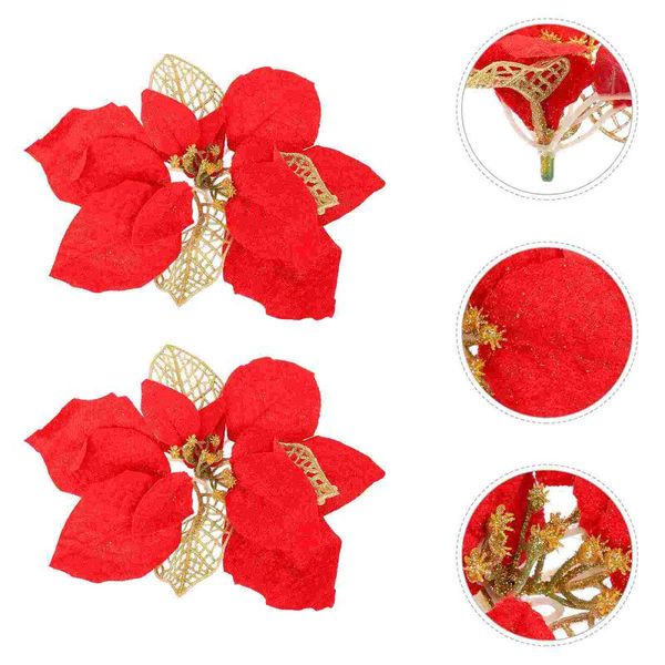 decorative flowers & wreaths 10pcs christmas decor artificial vivid adornments (red)
decorative flowers & wreaths 10pcs christmas decor artificial vivid adornments (red)