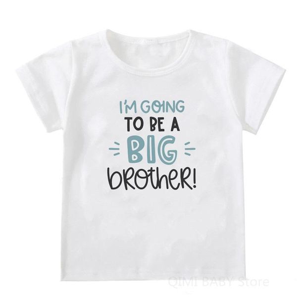 t-shirts i' going to be a big brother/sister summer children's short-sleeved casual kids t shirt clothes trendy tee, Blue
t-shirts i' going to be a big brother/sister summer children's short-sleeved casual kids t shirt clothes trendy tee, Blue