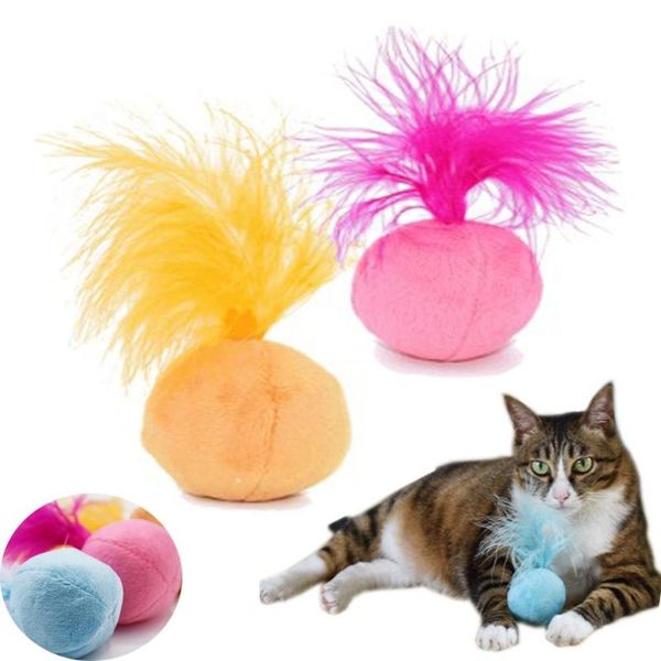 cat toys catnip kitten feather toy premium pet interactive funny feathers tease sound ball supplies
cat toys catnip kitten feather toy premium pet interactive funny feathers tease sound ball supplies