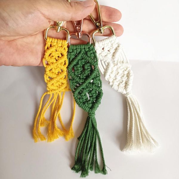 keychains 3pcs colorful macrame bohemian handmade key chains bag charms pendant with tassel keyring gift car hanging jewelry, Silver
keychains 3pcs colorful macrame bohemian handmade key chains bag charms pendant with tassel keyring gift car hanging jewelry, Silver