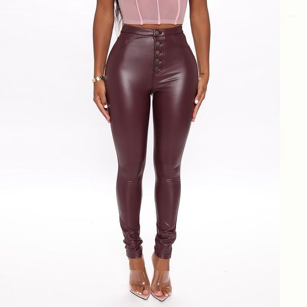women's pants & capris faux leather button up pencil with pocket bodycon high waist trousers women fall fashion streetwear 2021, Black;white
women's pants & capris faux leather button up pencil with pocket bodycon high waist trousers women fall fashion streetwear 2021, Black;white