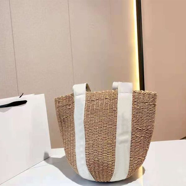 hand-woven bucket shoulder bags fashion large-capacity letter straw woven vegetable basket tote bag luxury ladies designer underarm handbag
hand-woven bucket shoulder bags fashion large-capacity letter straw woven vegetable basket tote bag luxury ladies designer underarm handbag