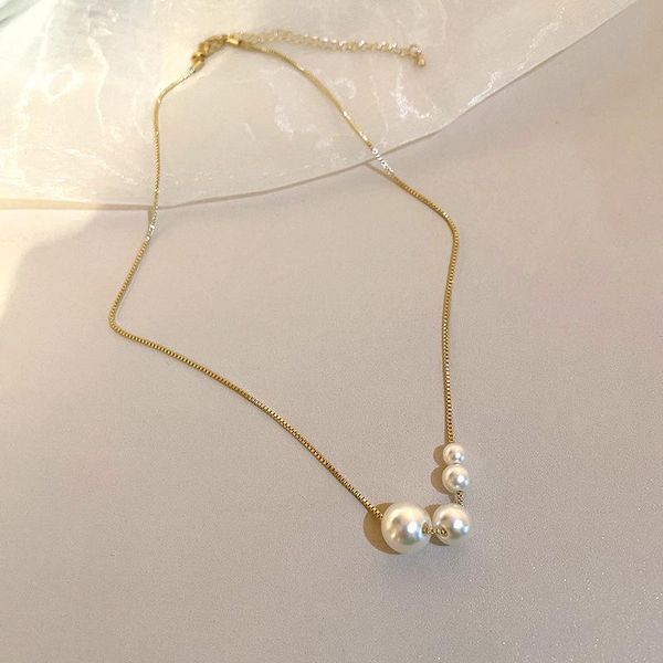 pendant necklaces lovelink fashion pearl flower party necklace for women bohemian clavicle chain elegant choker jewerly gift, Silver
pendant necklaces lovelink fashion pearl flower party necklace for women bohemian clavicle chain elegant choker jewerly gift, Silver