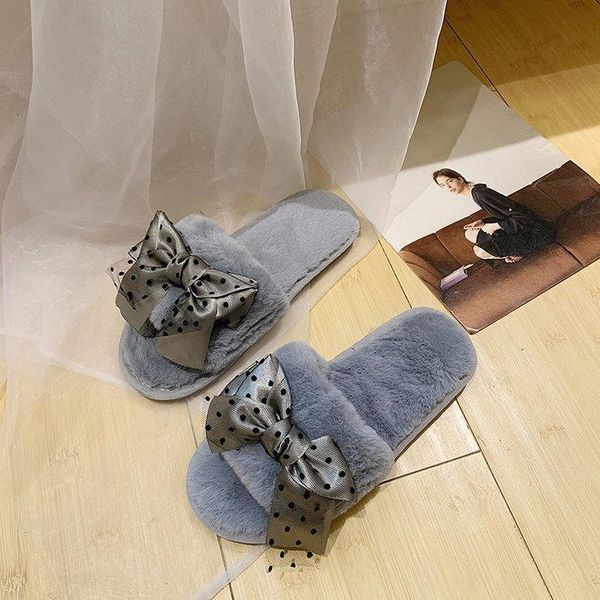slippers fur slipper female autumn and winter indoor home plush cotton a- line warm thick bottomed bow wholesale axbs, Black
slippers fur slipper female autumn and winter indoor home plush cotton a- line warm thick bottomed bow wholesale axbs, Black