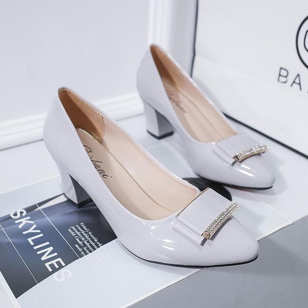 dress shoes 2021 office pumps ladies women woman elegant square high heels patent leather pointed toe casual, Black
dress shoes 2021 office pumps ladies women woman elegant square high heels patent leather pointed toe casual, Black