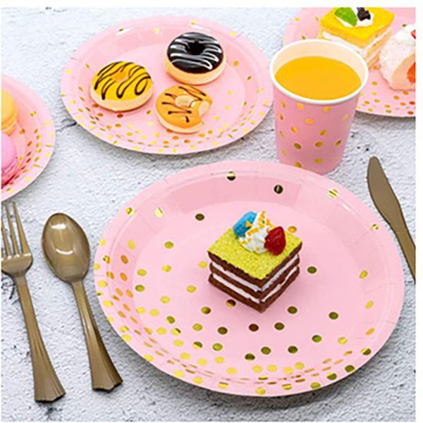 disposable dinnerware 20 person meal pink party tableware set paper cup tray birthday baby bath decoration
disposable dinnerware 20 person meal pink party tableware set paper cup tray birthday baby bath decoration