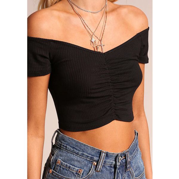 women's knits & tees summer fashion casual wear collar shoulder tap short-sleeved black jacket fall, White
women's knits & tees summer fashion casual wear collar shoulder tap short-sleeved black jacket fall, White
