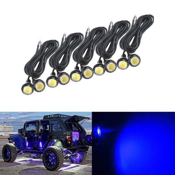 emergency lights parts car rock lamp replacement led 10pcs accessories backup blue daytime
