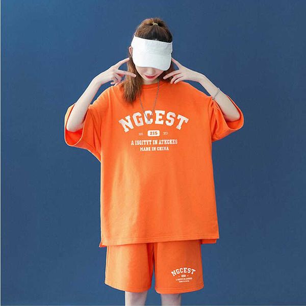 summer tracksuit women shorts female two piece women's t shirts+ streetwear plus size 2xl sets 210531, White
summer tracksuit women shorts female two piece women's t shirts+ streetwear plus size 2xl sets 210531, White