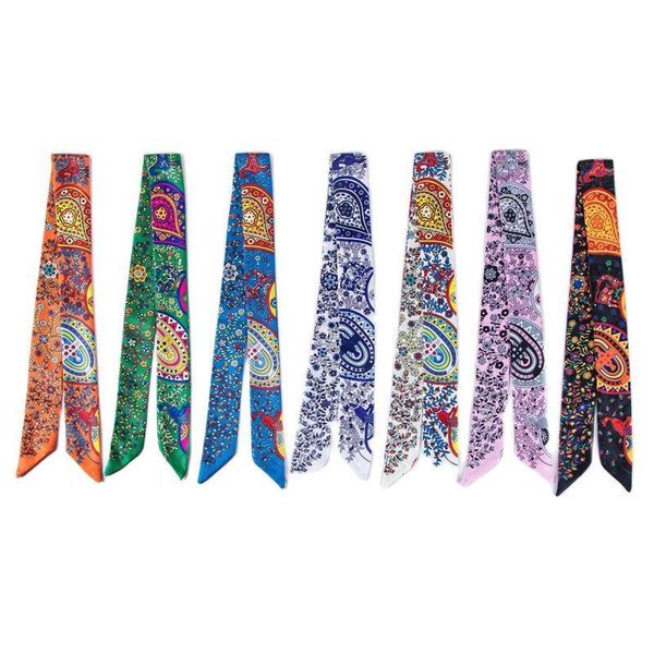 designer brand silk scarf women luxury love birds print narrow small handkerchief fashion head hair band scarves female c8, Blue;gray
designer brand silk scarf women luxury love birds print narrow small handkerchief fashion head hair band scarves female c8, Blue;gray