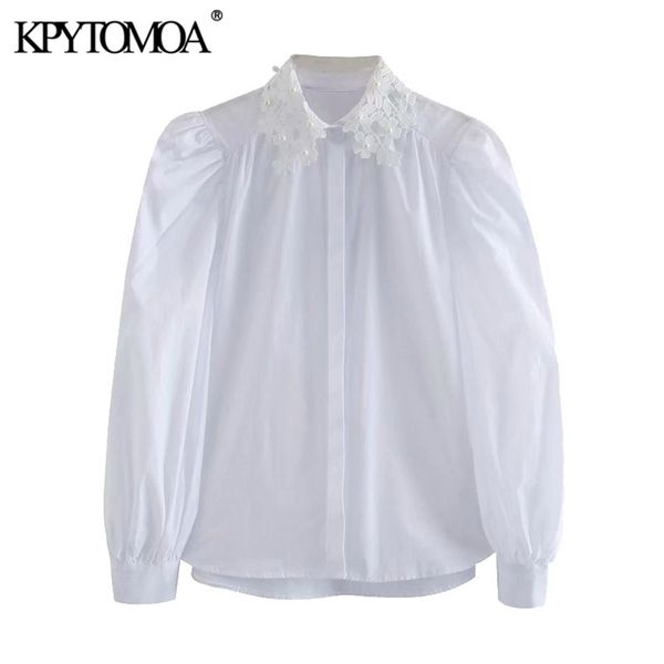 women fashion pearl beading patchwork asymmetric blouses long sleeve button-up female shirts chic 210420, White
women fashion pearl beading patchwork asymmetric blouses long sleeve button-up female shirts chic 210420, White