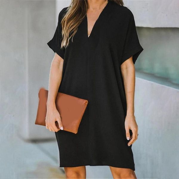 casual dresses summer dress women hollow design loose beach short party holiday female vestidos, Black;gray
casual dresses summer dress women hollow design loose beach short party holiday female vestidos, Black;gray