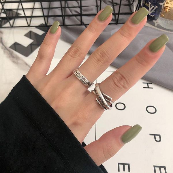 cluster rings vintage silver color metal punk roman number open set design finger for women men party jewelry gifts, Golden;silver 
cluster rings vintage silver color metal punk roman number open set design finger for women men party jewelry gifts, Golden;silver