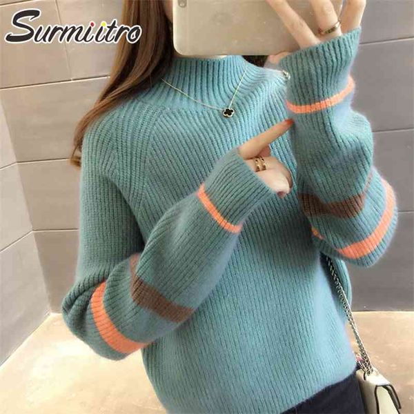 knitted half turtleneck women autumn winter korean long sleeve jumper ladies pullover female sweater knitwear 210421, White;black
knitted half turtleneck women autumn winter korean long sleeve jumper ladies pullover female sweater knitwear 210421, White;black